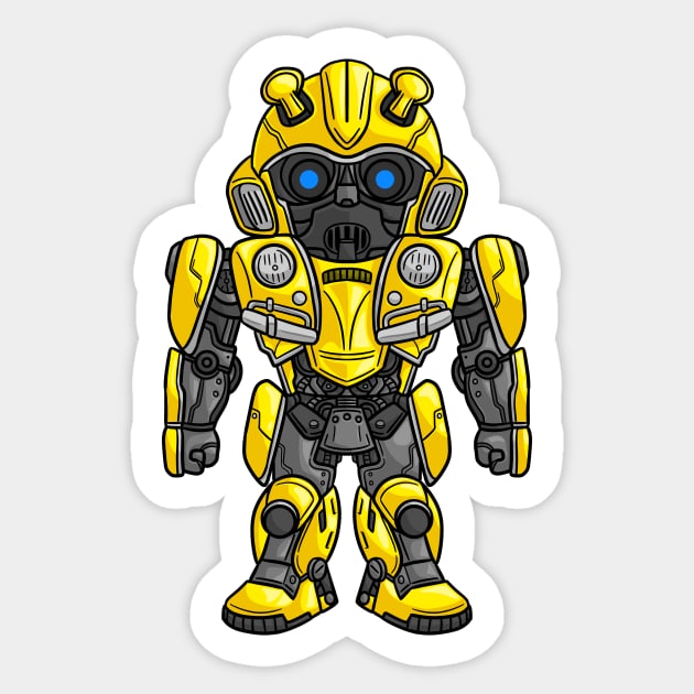 Bumblebee Sticker by Chibi Pops